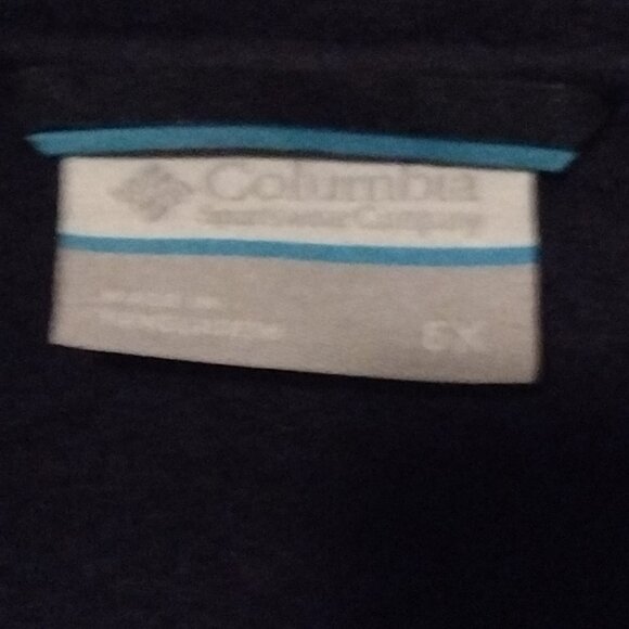 Columbia Mens size 6xl black fleece vest in good condition - Picture 4 of 4